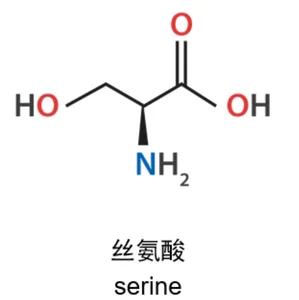 Serine chemical structure